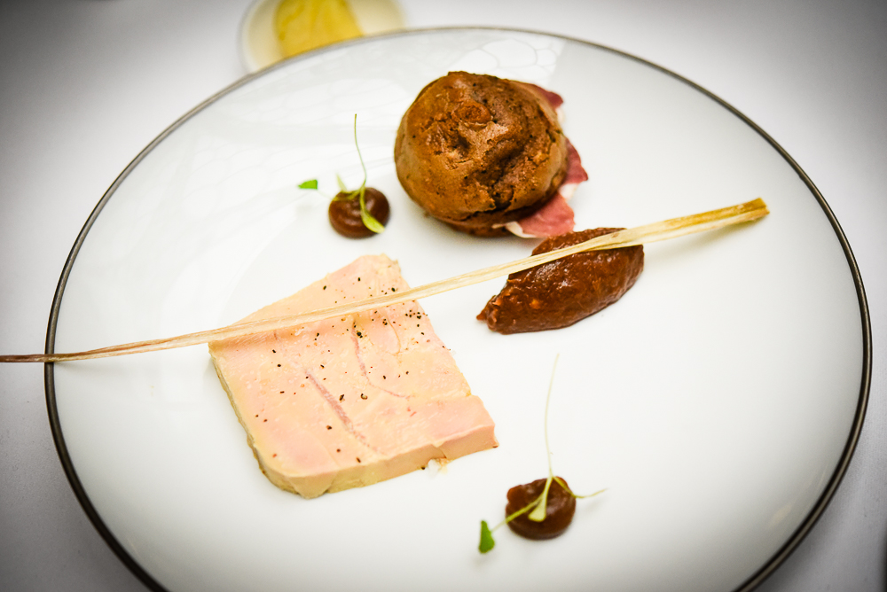 Foie gras Georgian restaurant Harrods