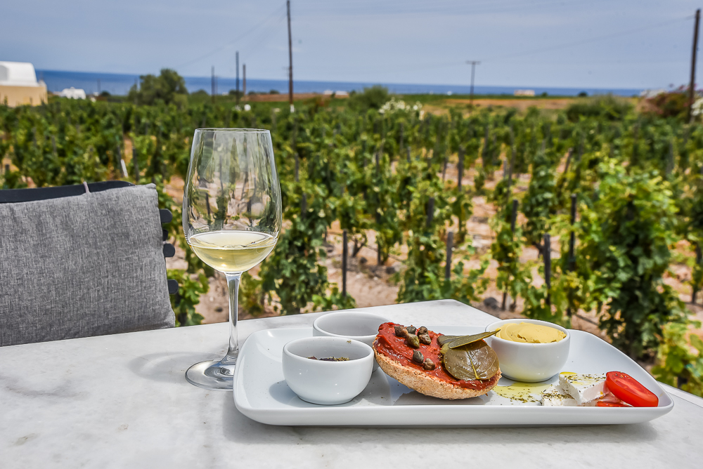 Santorini Wine Tasting and Exploring Oia SilverSpoon London